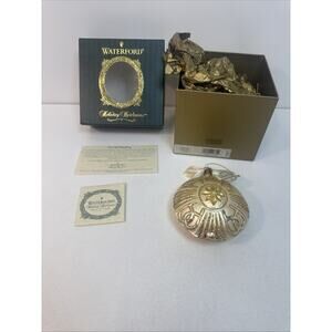 Waterford Holiday Heirlooms Millennium Celtic Cross Ornament 2000/2001 Nostalgic